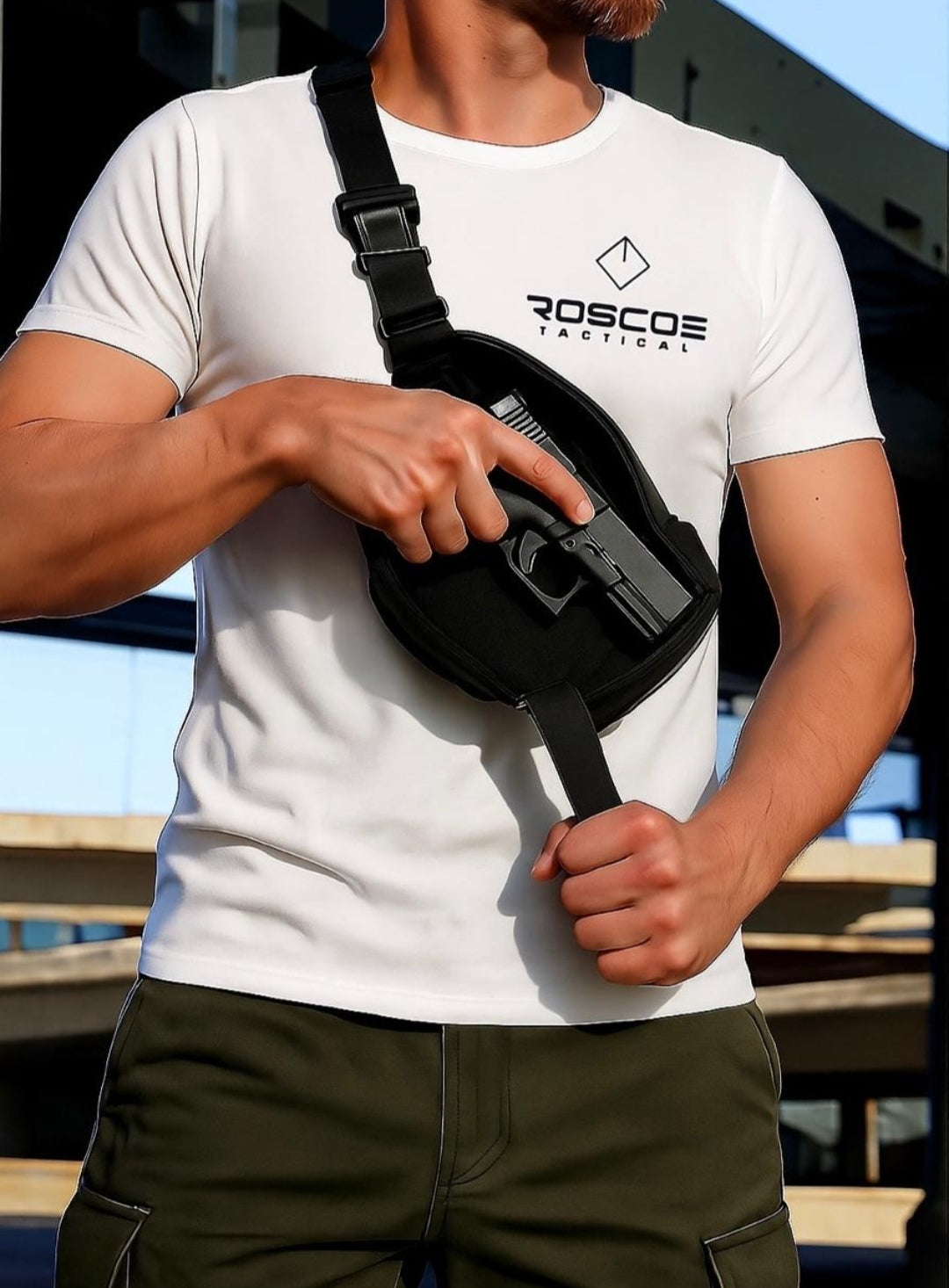 EDC Hex Black Pistol Bag