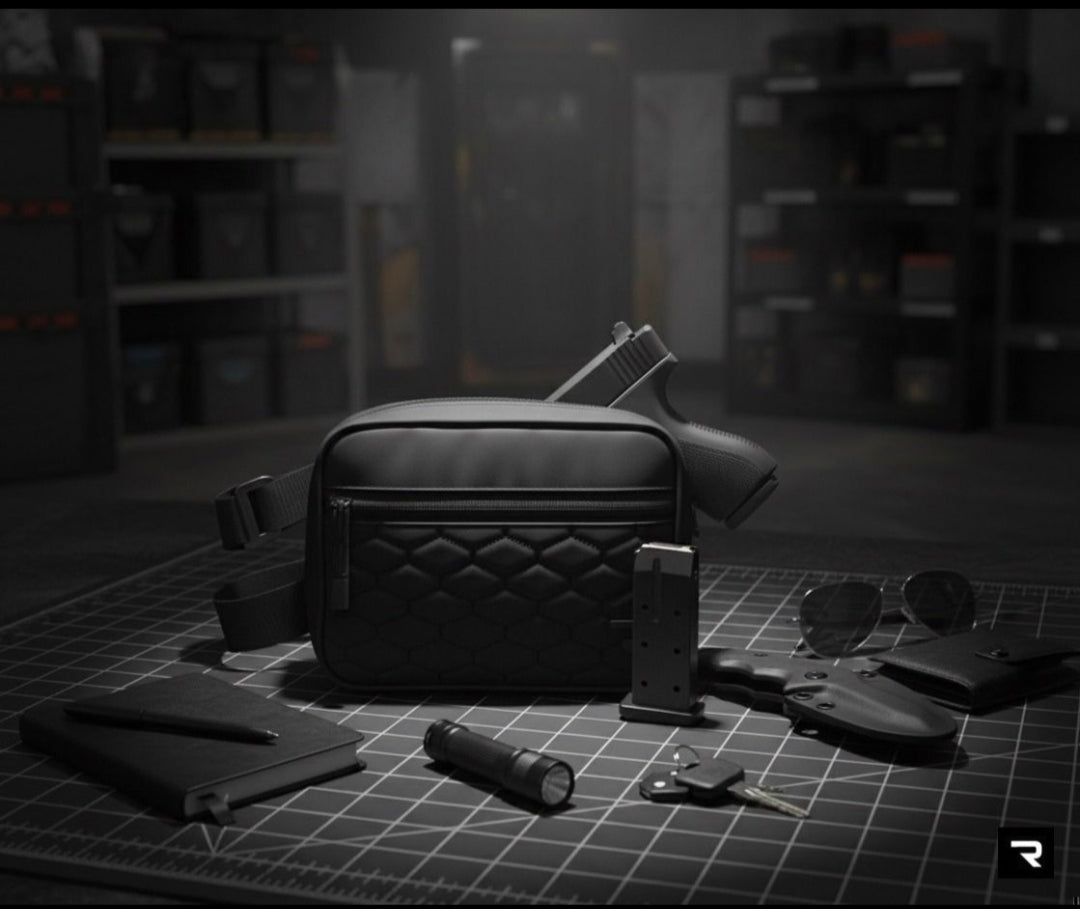 EDC Hex Black Pistol Bag