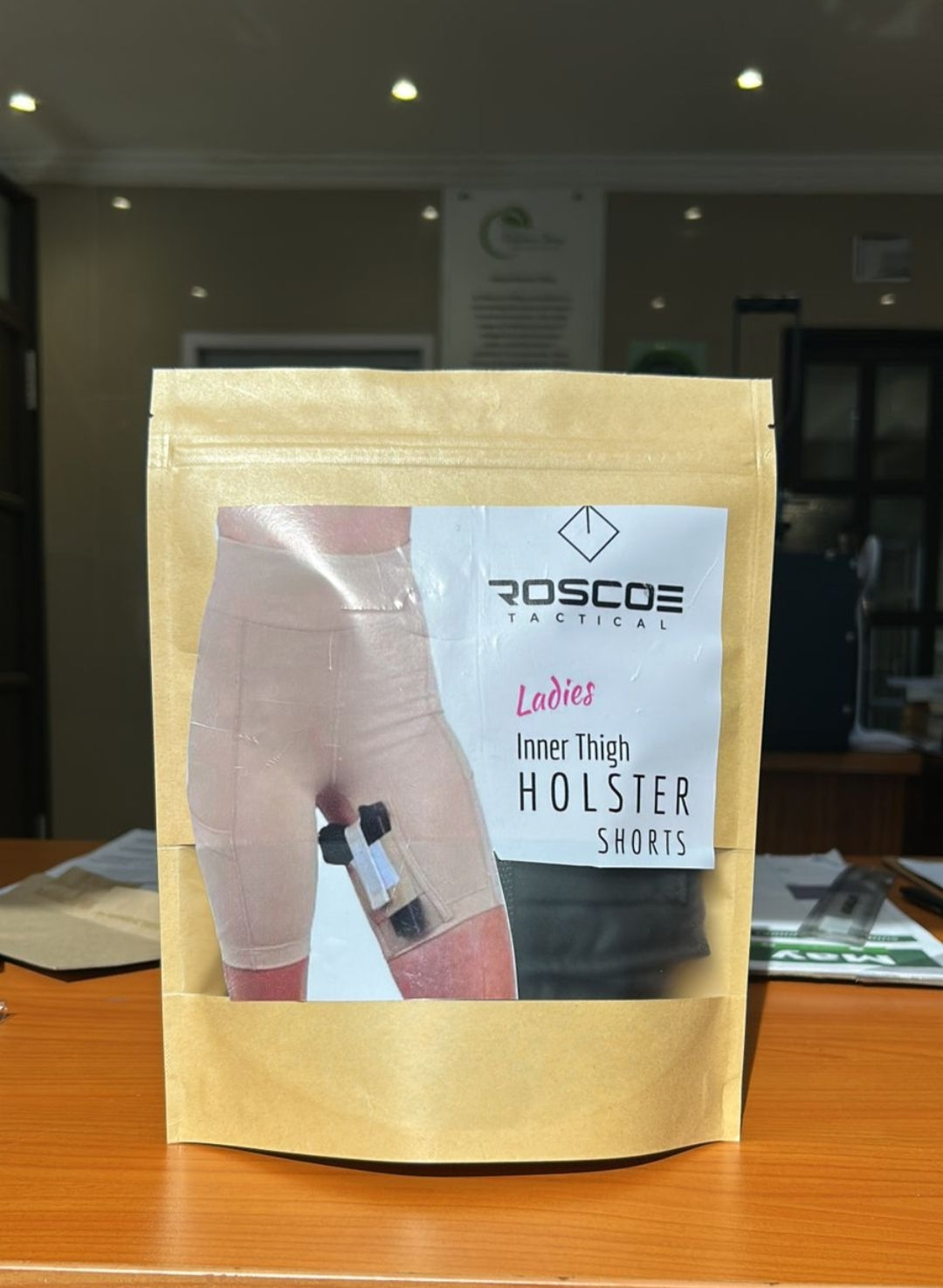 Ladies inner thigh shorts holster