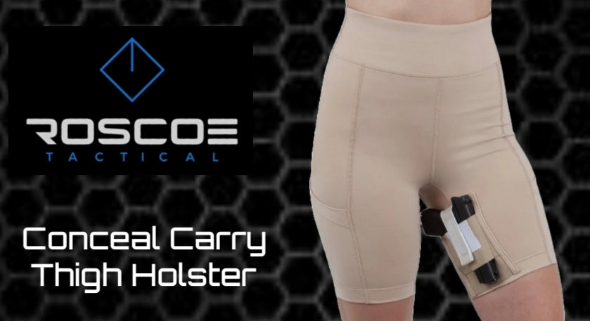 Ladies inner thigh shorts holster